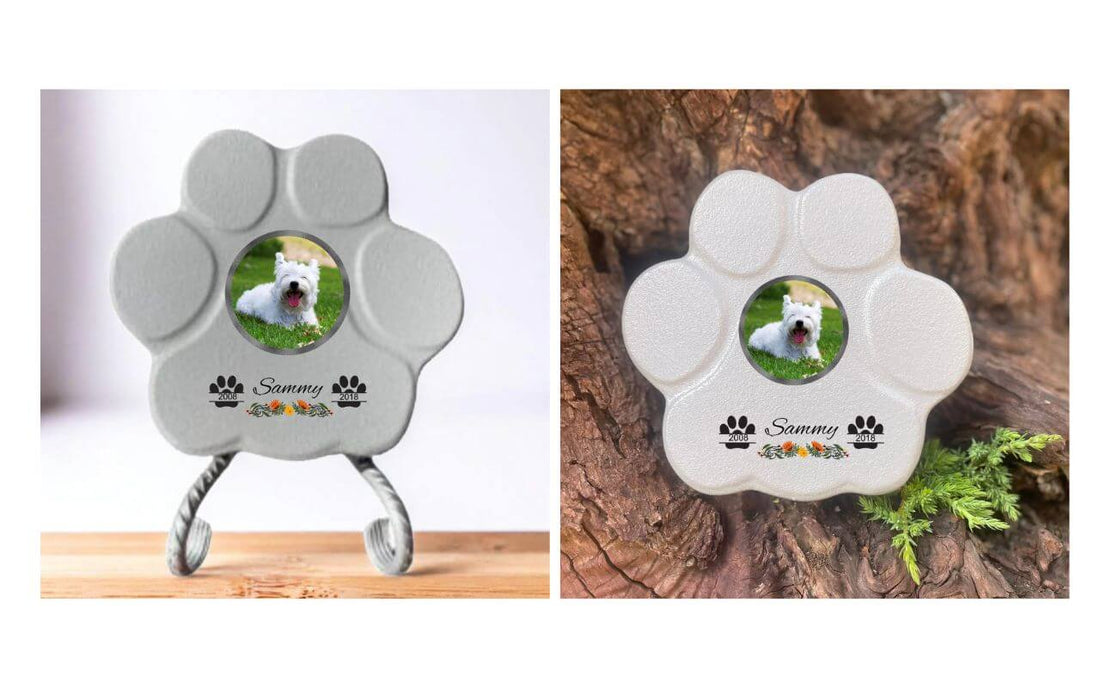 El Arte de Recordar: Cómo el Amor por Mis Perros Inspiró Cada Huella de Piedra