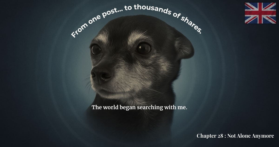 Finding George Chapter 28 Not Alone Anymore – from one post to thousands of shares in the search for George