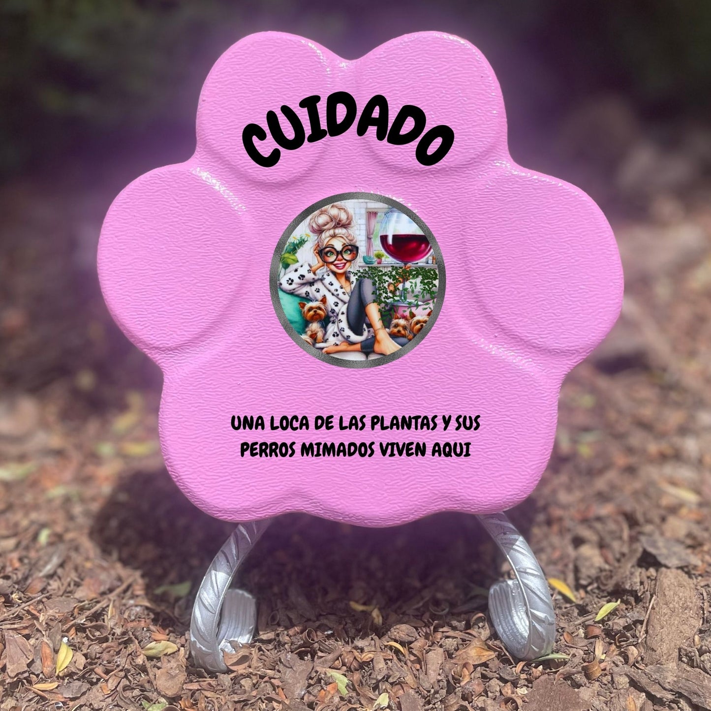Huella de Concreto: Locura por Plantas y Perros