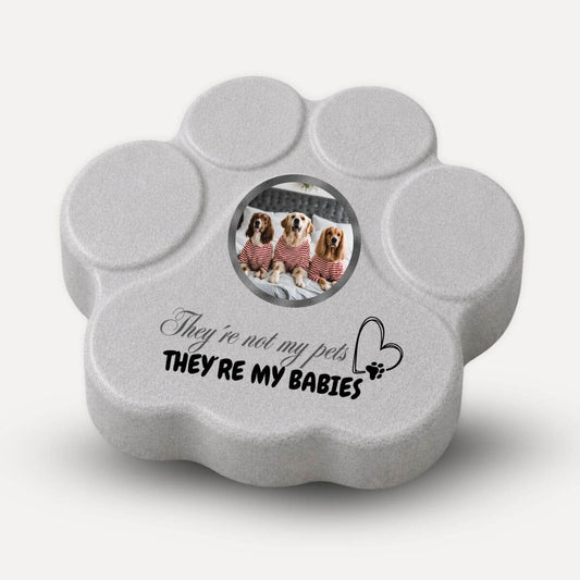 Placa con Foto para Mascotas en Inglés | Regalo Original para Perros y Gatos