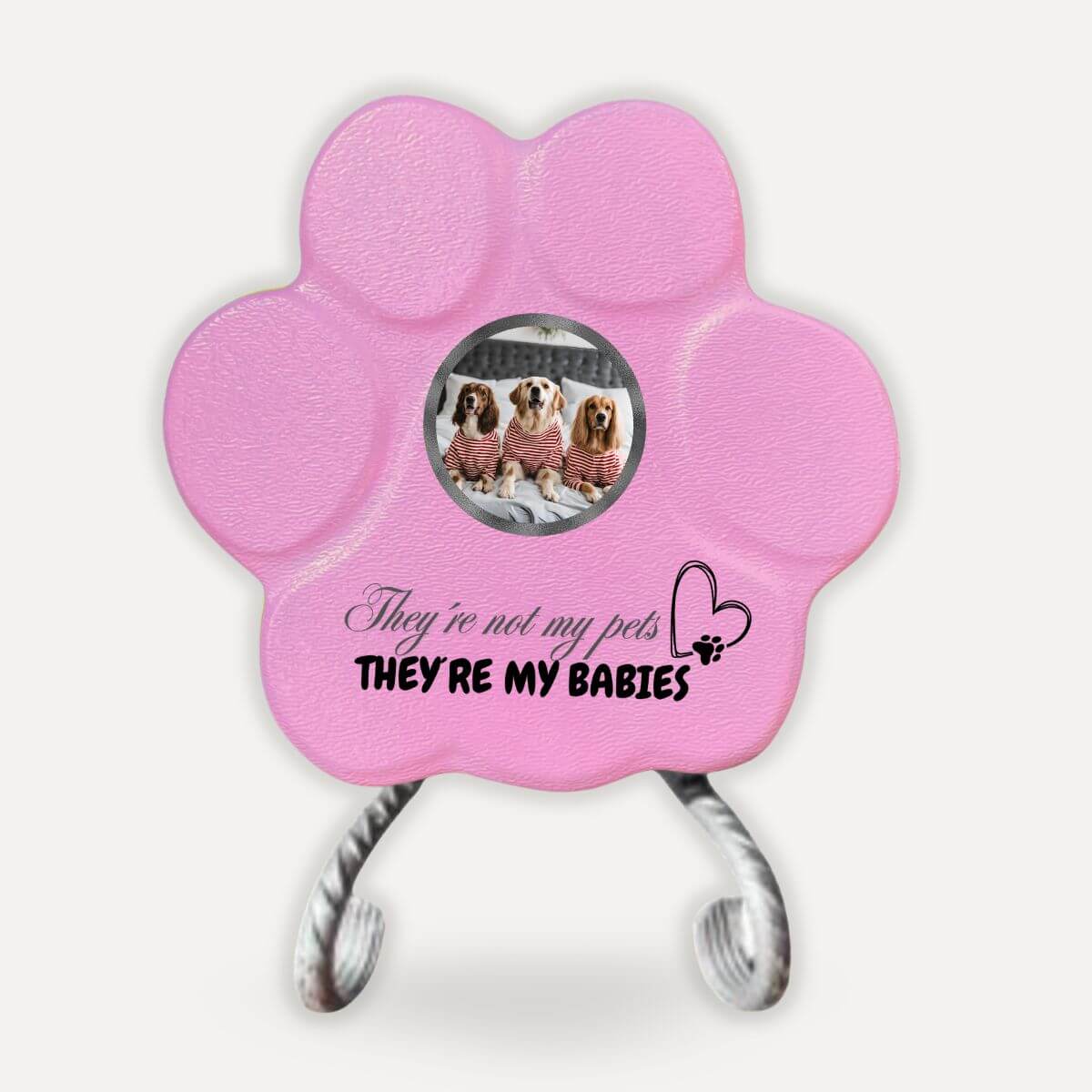 Placa con Foto para Mascotas en Inglés | Regalo Original para Perros y Gatos