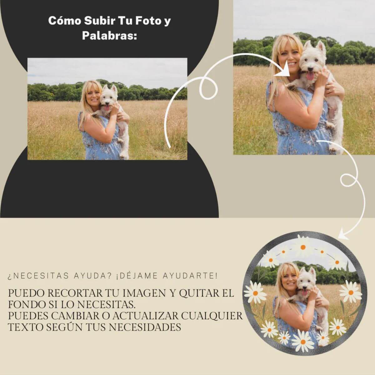 Regalo personalizado para mascotas con frase “Best Friends”
